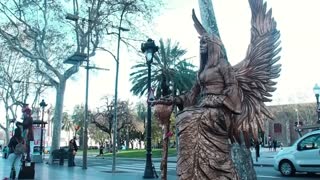 Walking the Streets of Barcelona Catalonia Spain | European city walking Tour