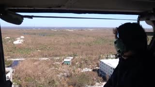 Governor DeSantis Responds to Hurricane Ian (Aerial)