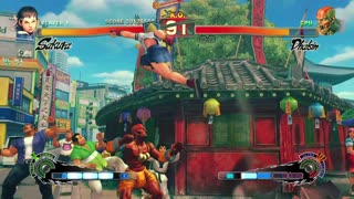 Sakura vs Dhalsim