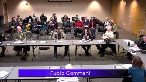 Justin Allen - Public Comment - Elected Officials Meeting - Jan 19 2022