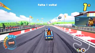 Paw Patrol Grand Prix Race 17 - Pista de GP da Patrulha Canina - Baia da Aventura