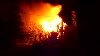 House Fire 12/26/21; video two (this is the one you guys should see): :