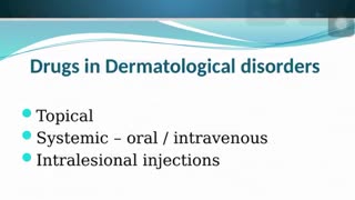 USMLE NEET PG Drugs in Dermatological disorders