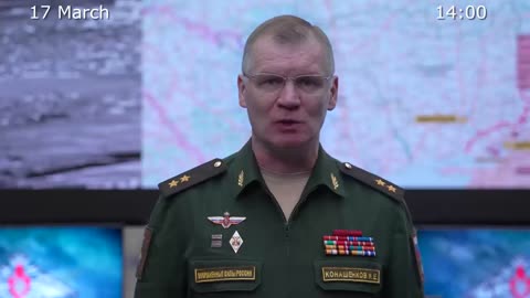 Russian Defence Ministry report on the progress of the SMO