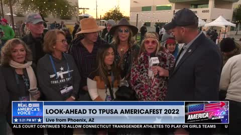 Ben Bergquam Speaks With Real American Voices at TPUSA’s Block Party!