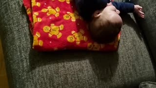 Baby rolling