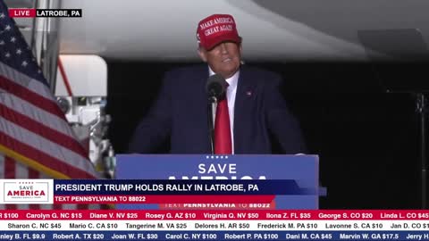 President Trump with Encouraging Words for True The Vote