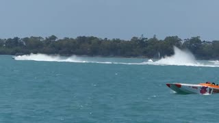 Offshore Super Boats Race Hervey Bay Queensland Australia Part 1
