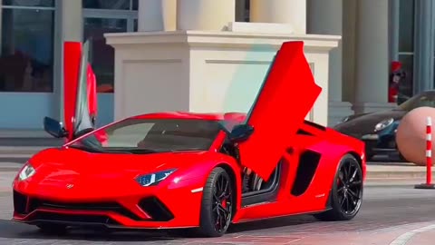 Lamborghini Aventador iconic butterfly doors 😍. .. #shortsviral #shortsfeed #lamborghini