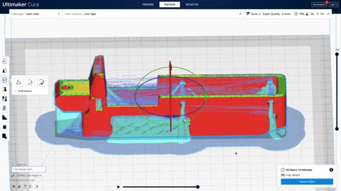 Tutorial - Using Cura to slice LX-22 3D printed 10/22 receiver