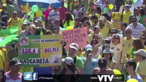 VTV NOTICIAS: BRASIL PROTESTAS