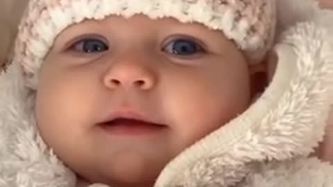 Cute baby beautiful eyes