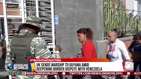 UK sends warship to Guyana amid deepening border dispute with Venezuela
