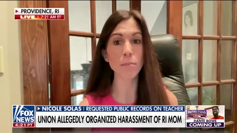 Rhode Island mom allegedly harassed by teachers' union fights back