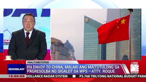 PH envoy to China, malaki ang maitutulong sa pagresolba ng sigalot sa WPS −Atty. Roque