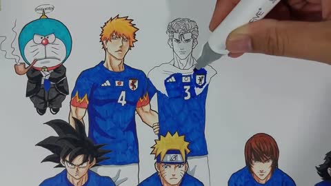 Japan Anime football team