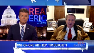 REAL AMERICA -- Dan Ball W/ Rep. Tim Burchett, House Passes Continuing Resolution, 1/18/24