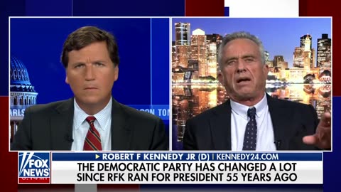 Robert F. Kennedy Jr tells Tucker this is turning America into a system of socialism for the rich