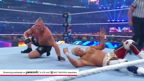 Cody Rhodes vs. Brock Lesnar- SummerSlam 2023 Highlights