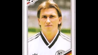 PANINI STICKERS WEST GERMANY TEAM WORLD CUP 1986
