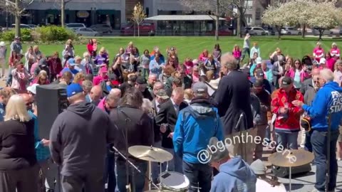 Hundreds out at the Ohio Statehouse for a ‘Don’t Mess With Our Kids’ rally