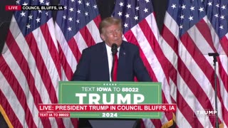President Trump Rally in Council Bluffs, IA — July 7, 2023