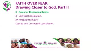 Faith Over Fear - Drawing Closer to God (Part II)
