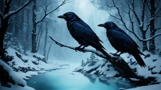 Spooky Arctic Raven Forest Music for Winter Nights 2024