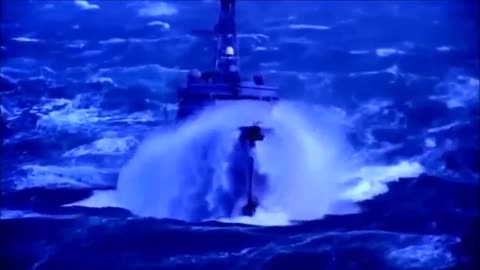 SHIP IN EXTREME OCEAN STORM (Epic TV Theme)