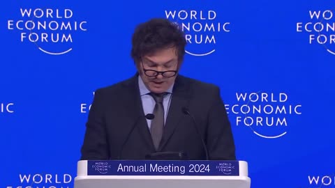 Special Address by Javier Milei, President of Argentina at Davos 2024 | World Economic Forum