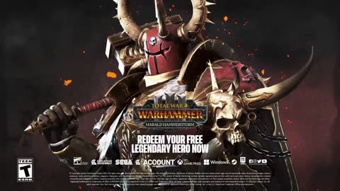 Total War: WARHAMMER III - Harald Hammerstorm Trailer