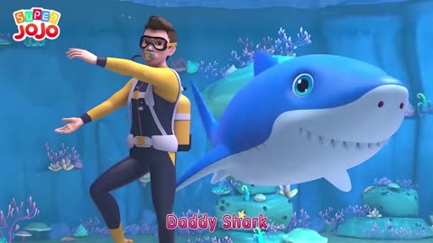 Baby Shark Dance Song More Nursery Rhymes & Kids Songs - Super JoJo and Family