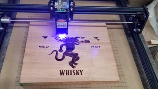 Fireball Whisky Logo - Ortur Laser Master 2 20w