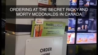 Ordering from Morty @ McDonald's