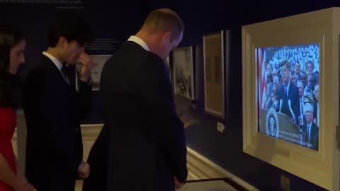 William Visits John F. Kennedy Presidential Library and Museum in Boston