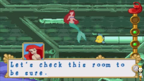 Little Mermaid Magic in Two Kingdoms GBA Playthrough Nintendo Gameboy Advance
