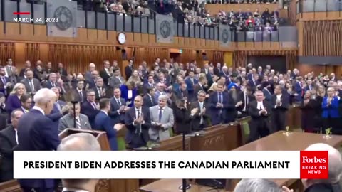 WATCH_ Biden Gaffes Again While Speaking In Front Of Canadian Parliament