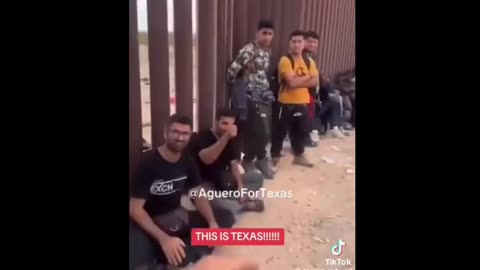 Here it is, IRANIANS flooding over the texas border.