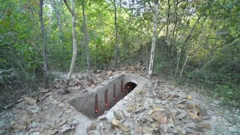 Dig Cliff Build Amazing Secret Underground House Water Slide To Swimming Pool