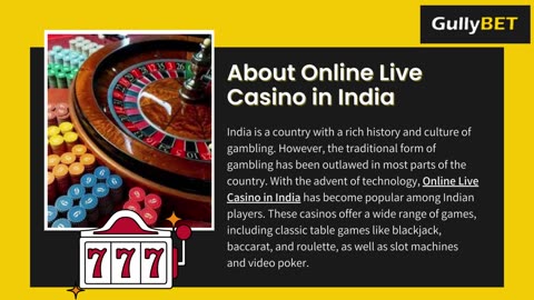 Exploring the Thrilling of Online Live Casinos in India