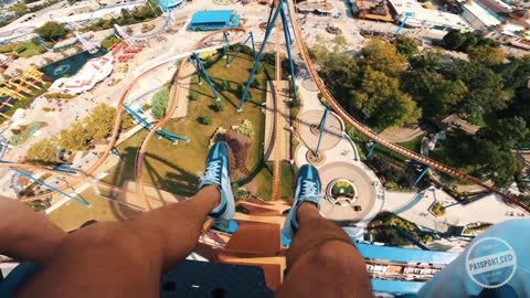 Valravn POV Cedar Point - Record Holder Roller Coaster