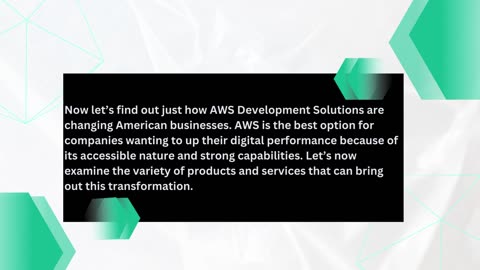 AWS Development Services