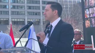 Canadian Conservative leader Pierre Poilievre addresses pro-Israel rally: