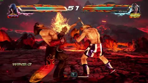 Using Jin On Tekken 7 Part 11 (Promoted to Tekken God)