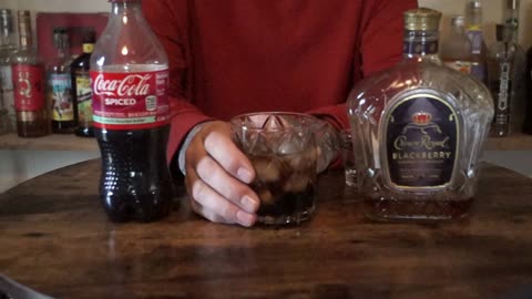 Blackberry Crown Royal & Coke Spiced