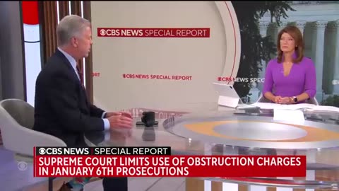 Supreme Court limits use of obstruction charges in Jan. 6 cases CBS News