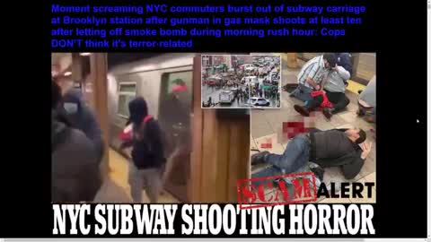LET THEIR BE NO DOUBT THE NYC "SUBWAY SHOOTING" WAS FAKE