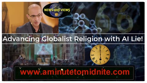 aminutetomidnite - Advancing Globalist Religion with Big AI Lie!