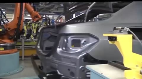 Mercedes Benz E Class Luxury Car Production Process with Advanced Technology