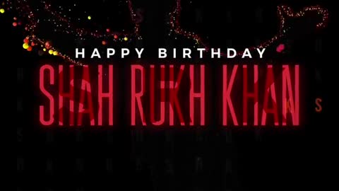 Happy Birthday King of Bollywood Shah Rukh Khan ♥️♥️♥️